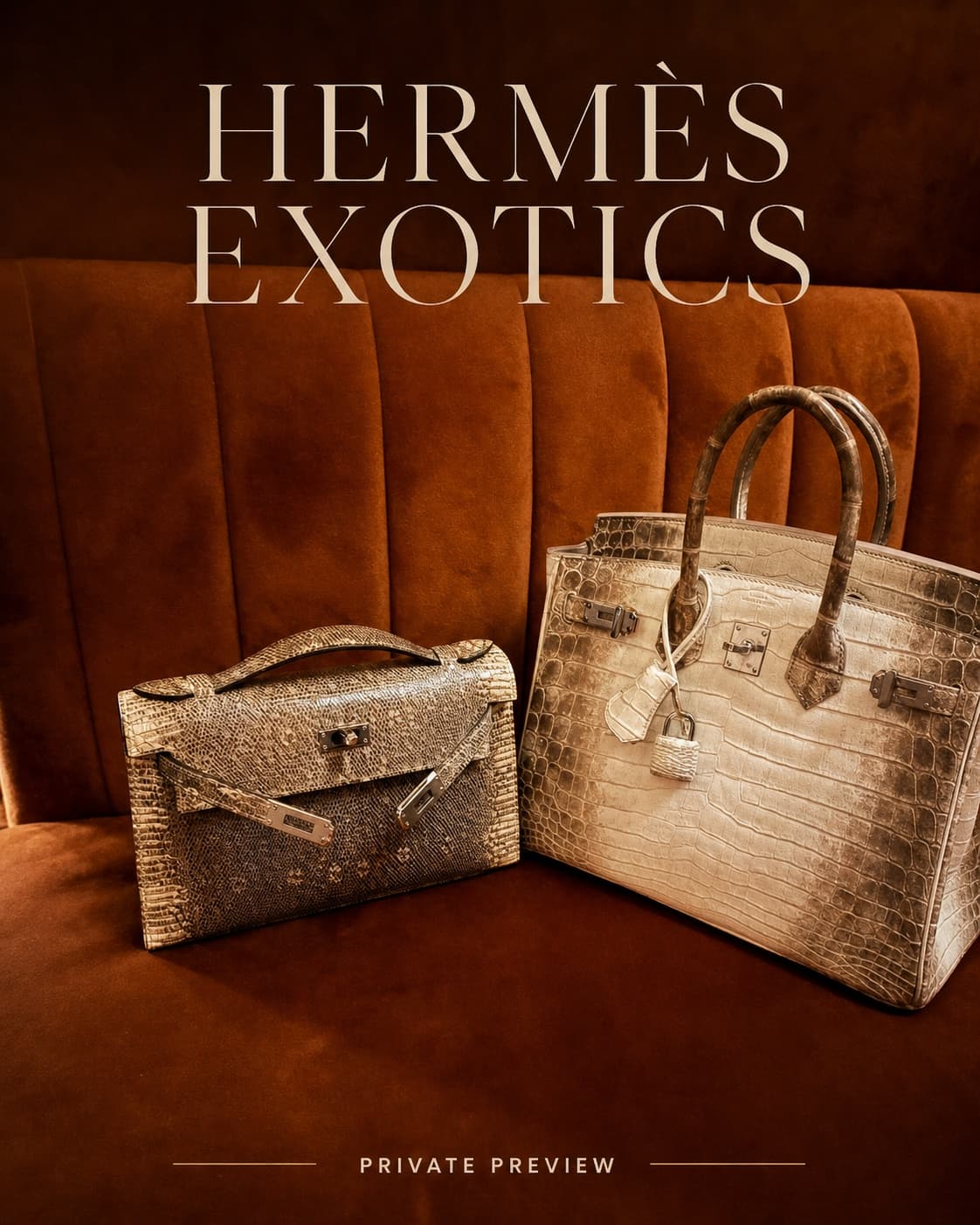 Hermès Kelly Ombré Lizard